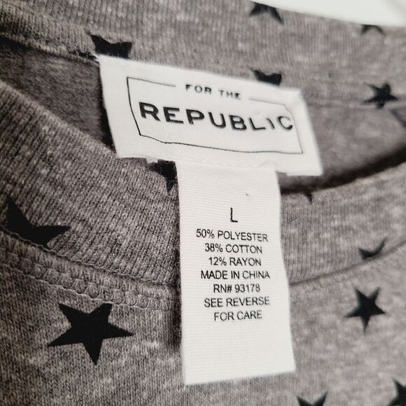 For The Republic Star Sweatshirt - Picture 2 of 8